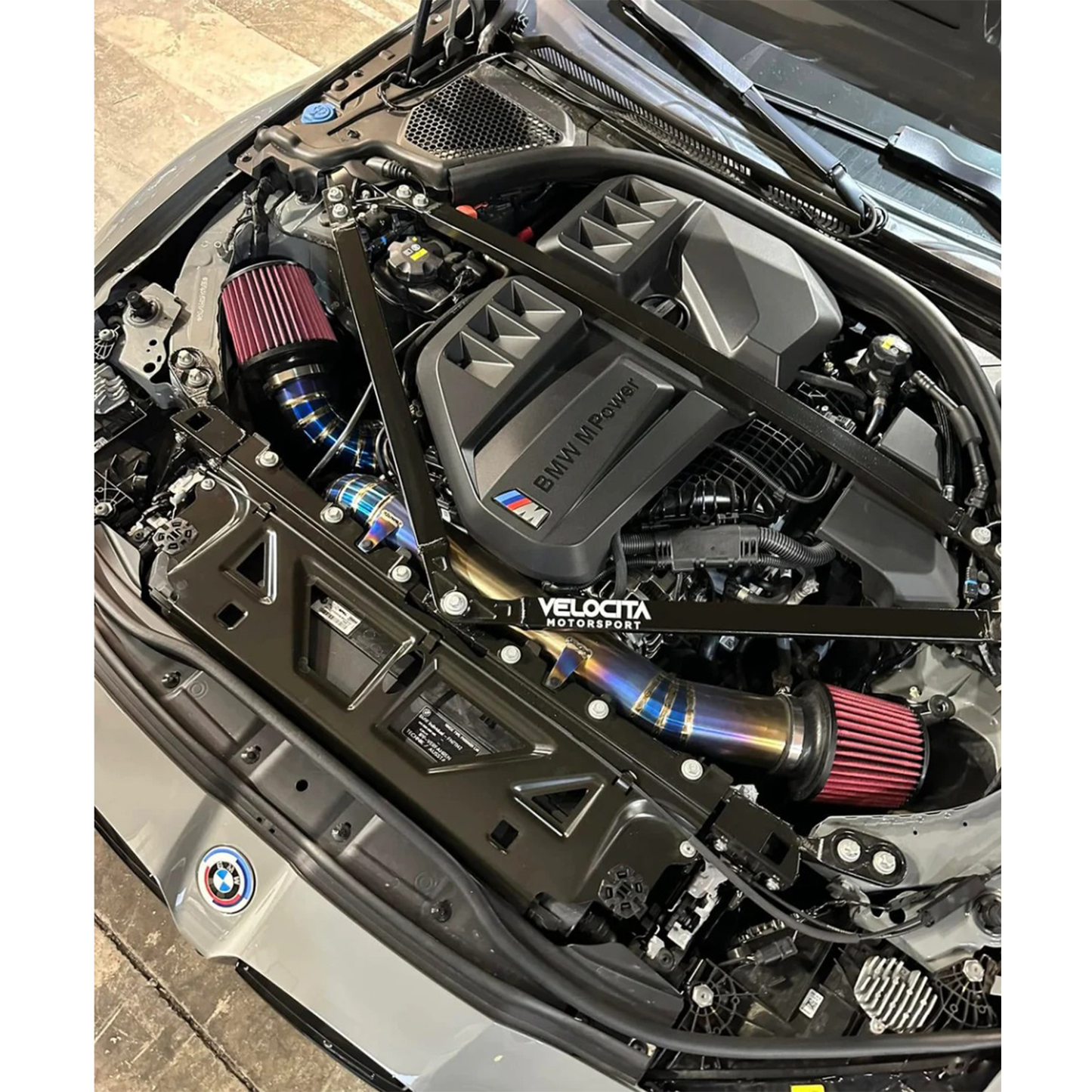 Titanium Cold Air Intake for BMW G80 M3/G82 M4/G87 M2