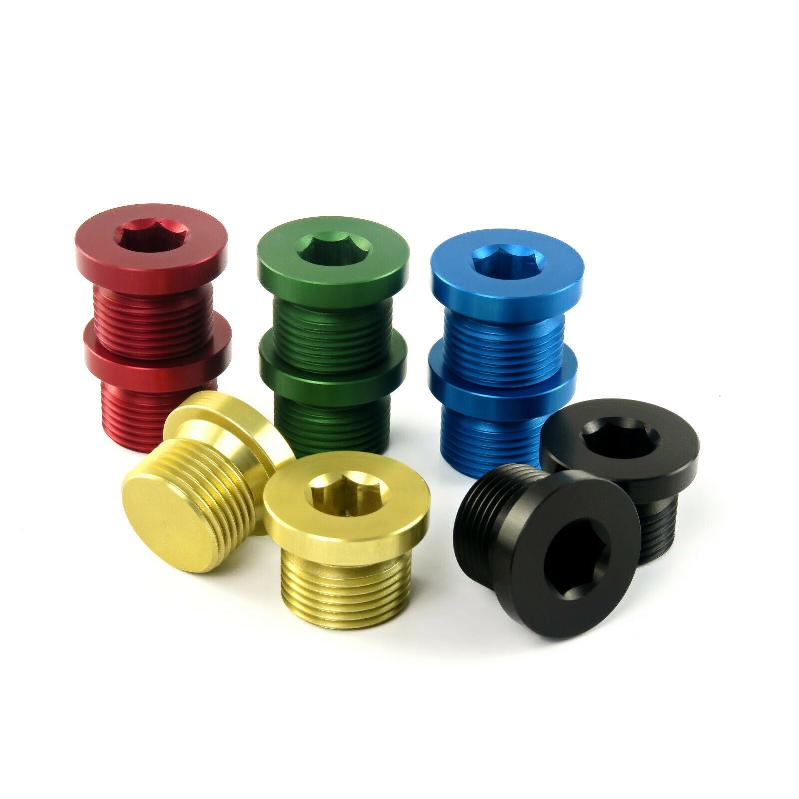 Solid Billet Aluminium Oil Thermostat Housing Plugs for BMW N54 N55 S55 M2 M3 M4 | House of Apex - House of Apex