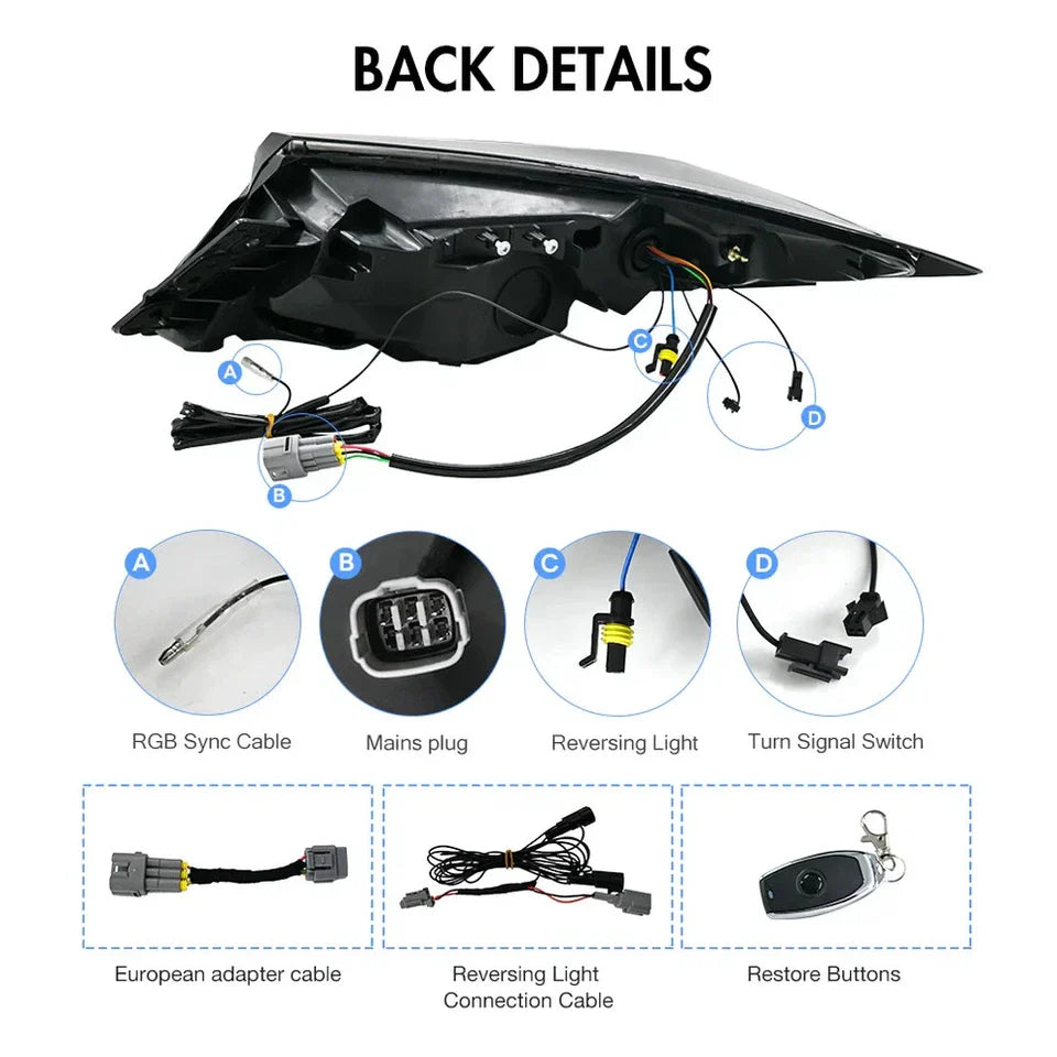 RGB LED Tail Lights (2021-25 Toyota GR86/BRZ)