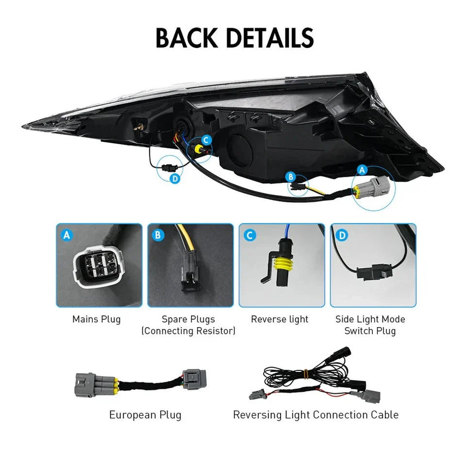 NTXGlow Smoked LED Tail Lights (2021-2025 Toyota GR86/BRZ)