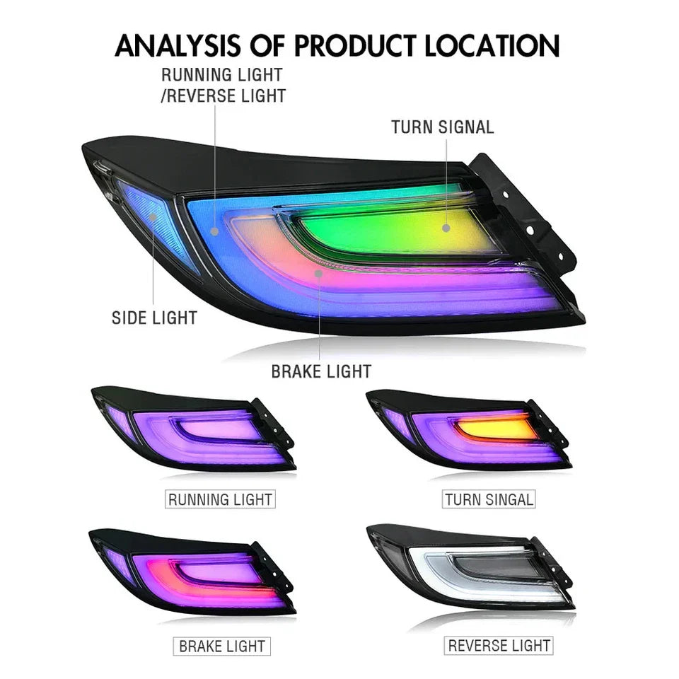 RGB LED Tail Lights (2021-25 Toyota GR86/BRZ)