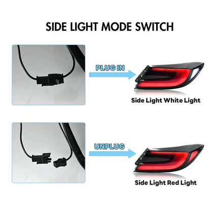 NTXGlow Smoked LED Tail Lights (2021-2025 Toyota GR86/BRZ)