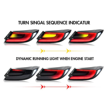 NTXGlow Smoked LED Tail Lights (2021-2025 Toyota GR86/BRZ)
