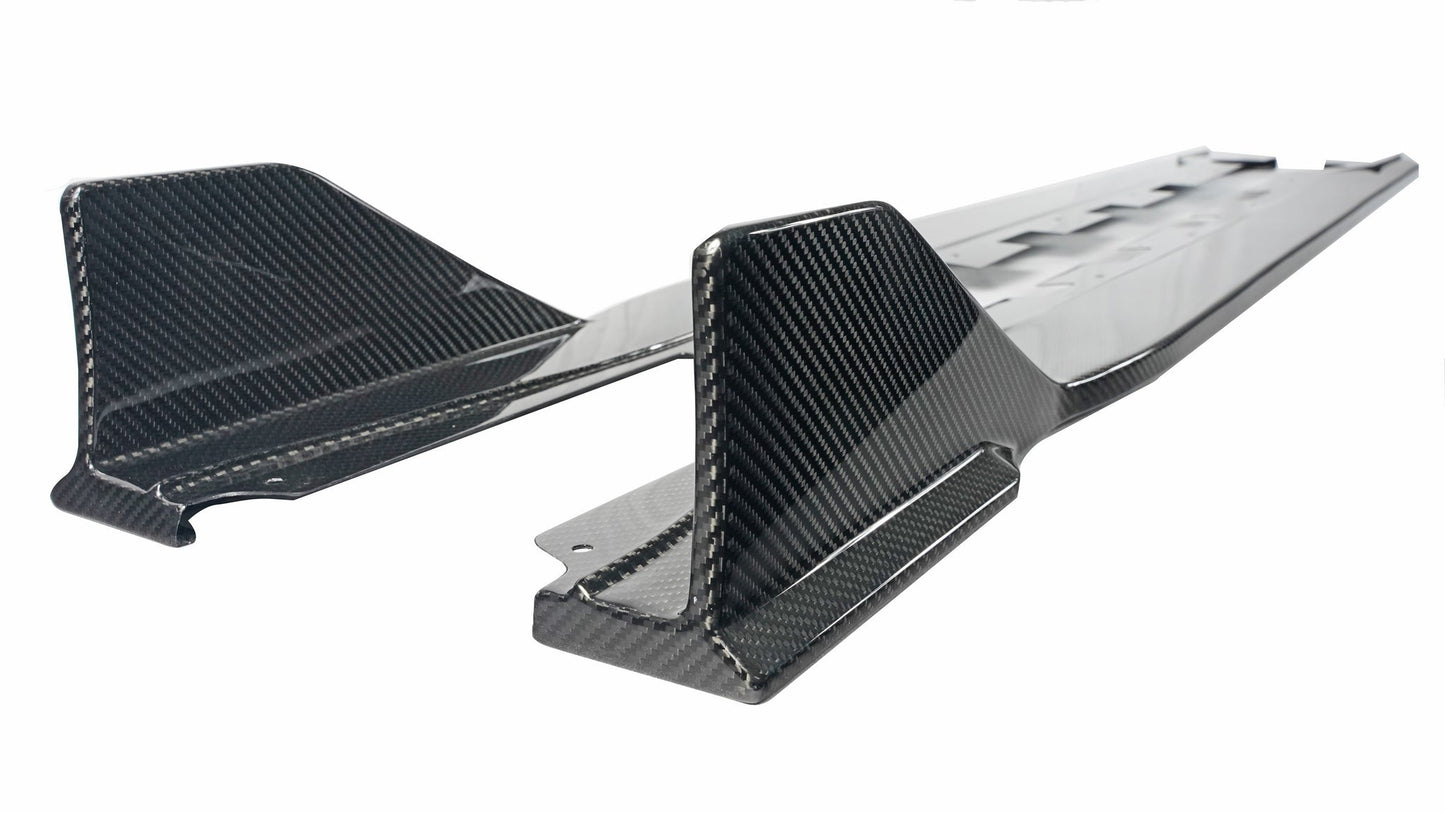 Carbon Fiber Toyota GR86/ Subaru BRZ Side Rocker Extensions 2022+