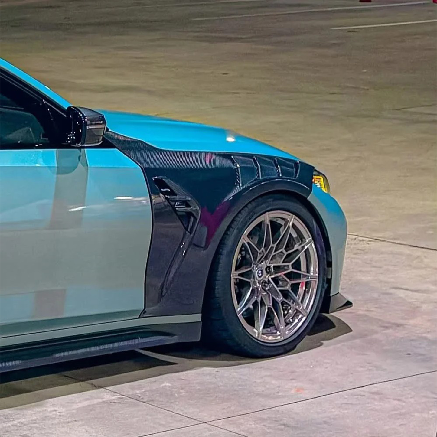 Carbon Fiber Front Vented Fenders for BMW G80 M3/G82 M4