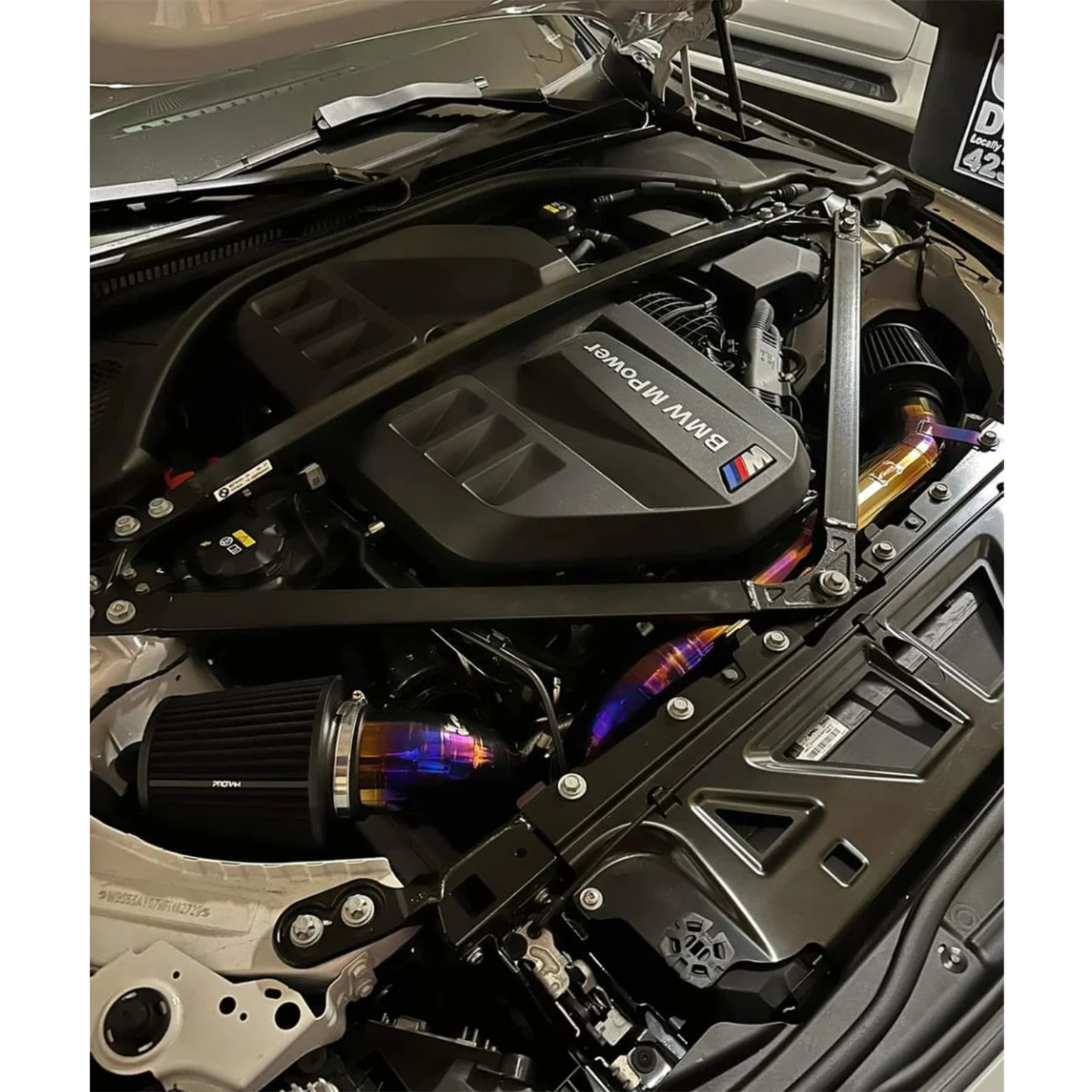 Titanium Cold Air Intake for BMW G80 M3/G82 M4/G87 M2