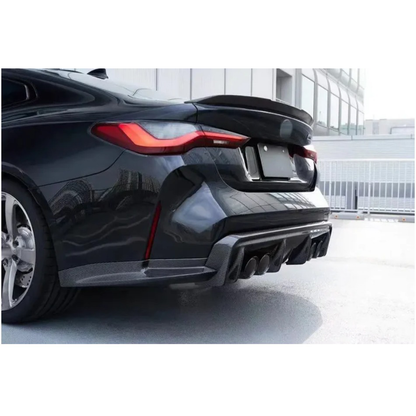 Carbon Fiber Rear Diffuser Corner Extensions for BMW G80 M3/G82 M4
