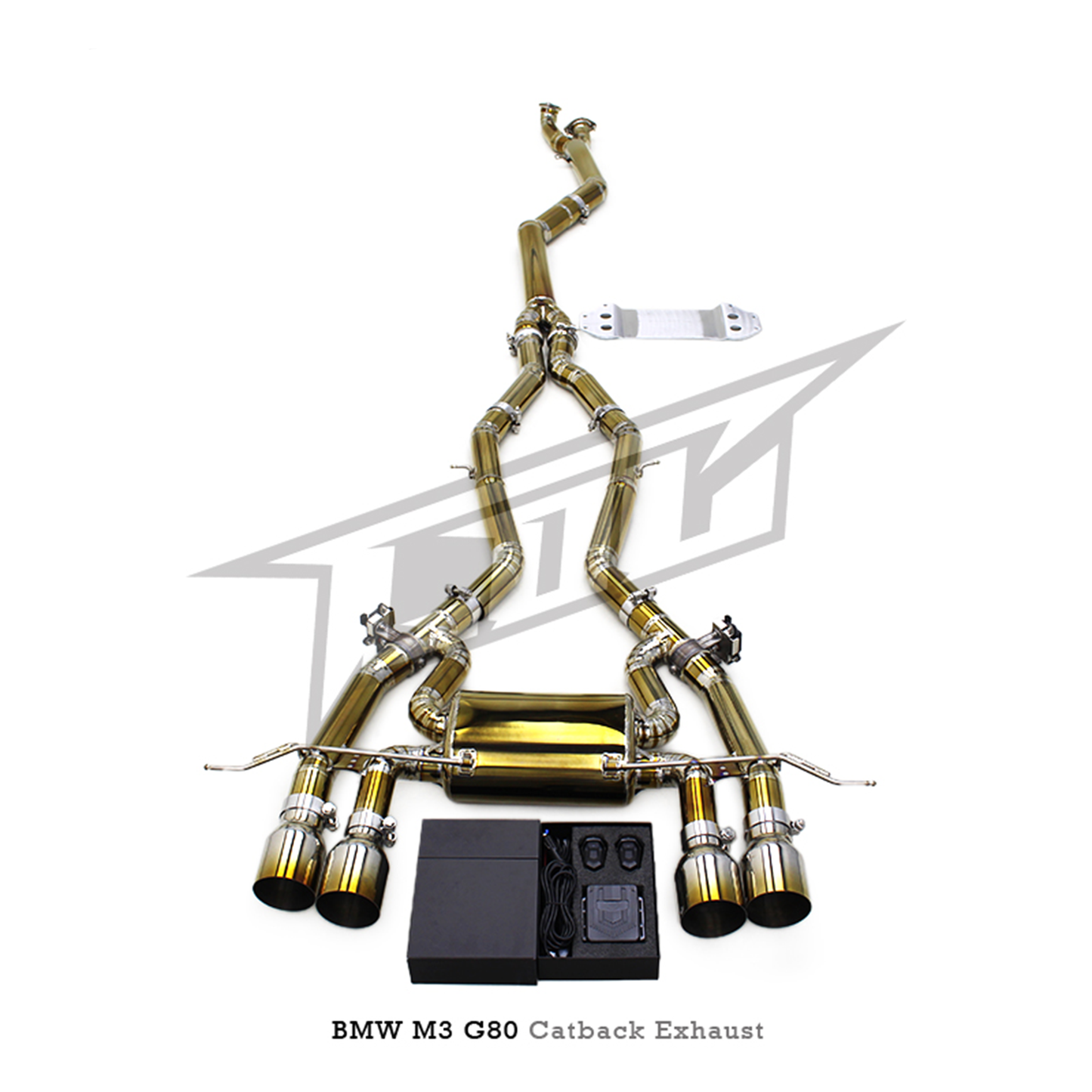 Valved Titanium Catback Exhaust System for BMW M3 G80/M4 G82