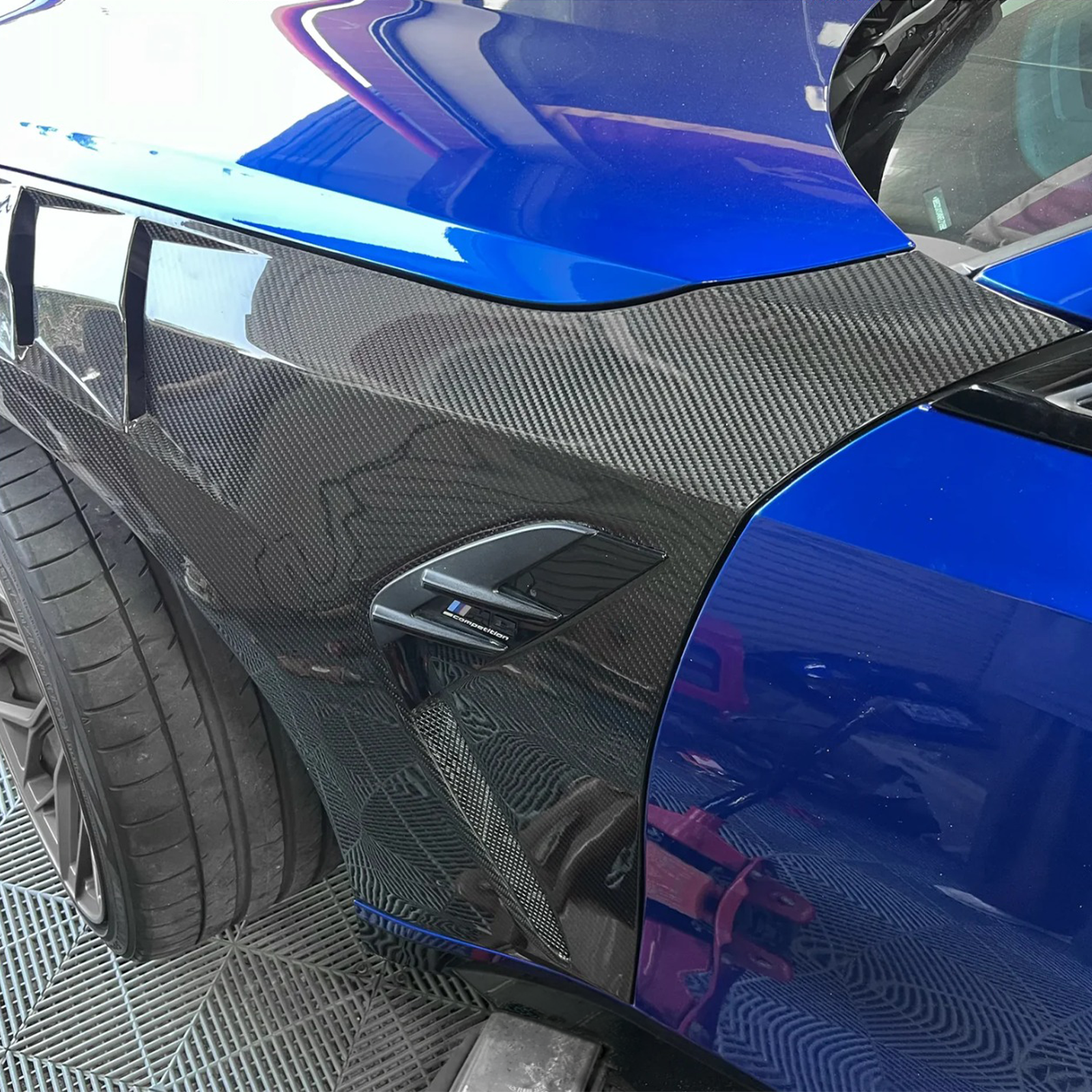 Carbon Fiber Front Vented Fenders for BMW G80 M3/G82 M4