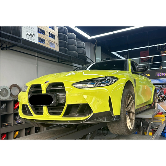 CT VI Style Dry Carbon Fiber Front Lip for BMW G80 M3/G82 M4