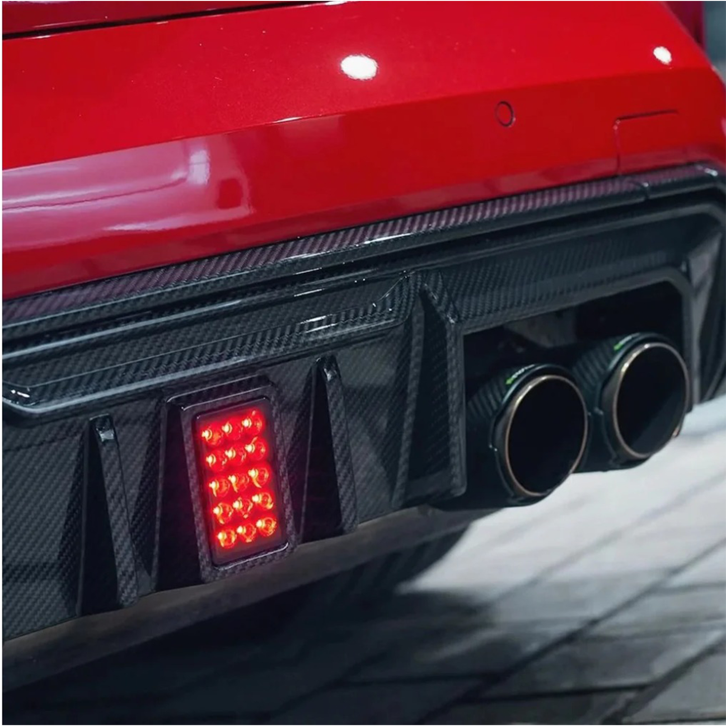 Dry Carbon Fiber F1 Style Rear Diffuser for BMW G80 M3/G82 M4