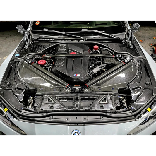 Carbon Fiber Headlamp Covers for BMW G80 M3/G82 M4/G87 M2