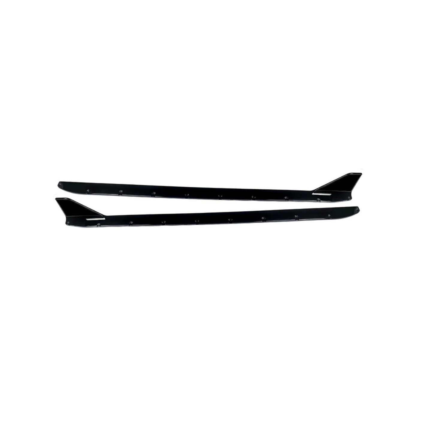 M Performance Style Gloss Black Side Skirt Extensions for BMW G80 M3/G82 M4