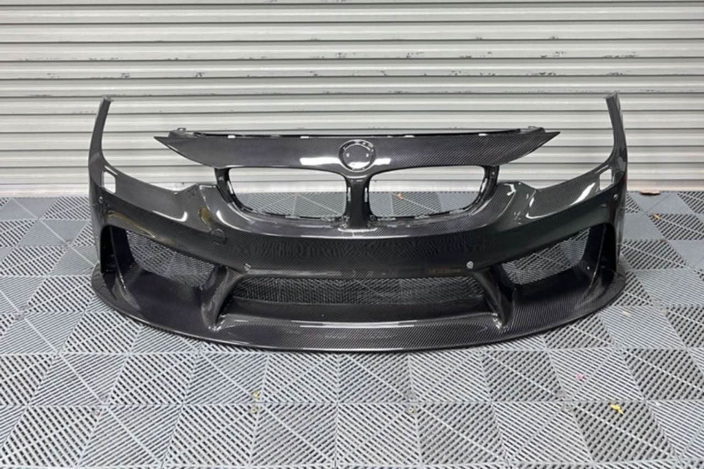 BMW 3 Series F80 F82 F83 Carbon Fiber 3D Front Bumper (2011-2019)