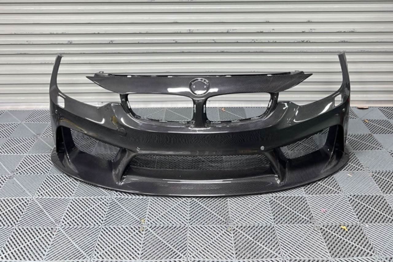 BMW 3 Series F80 F82 F83 Carbon Fiber 3D Front Bumper (2011-2019)