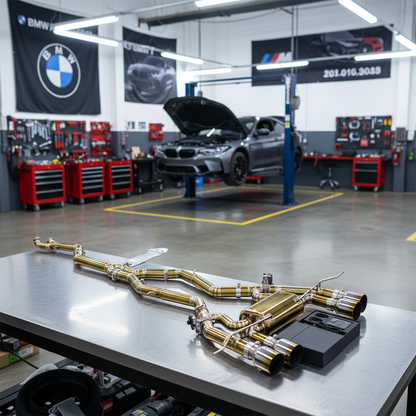 Valved Titanium Catback Exhaust System for BMW M3 G80/M4 G82