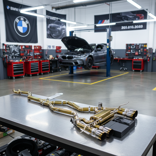 Valved Titanium Catback Exhaust System for BMW M3 G80/M4 G82