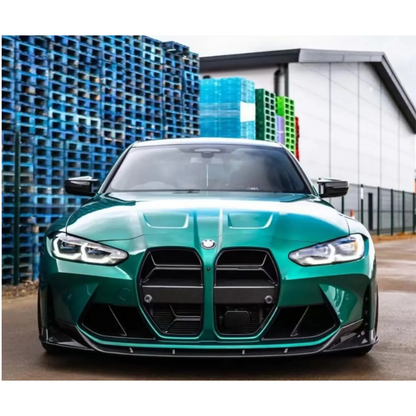 Pre-Preg CT Style Carbon Fiber Front Lip for BMW G80 M3/G82 M4