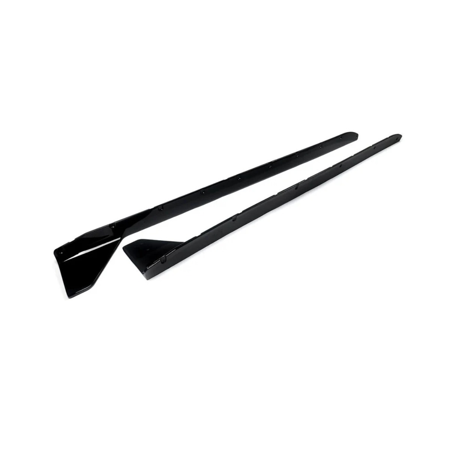 M Performance Style Gloss Black Side Skirt Extensions for BMW G80 M3/G82 M4