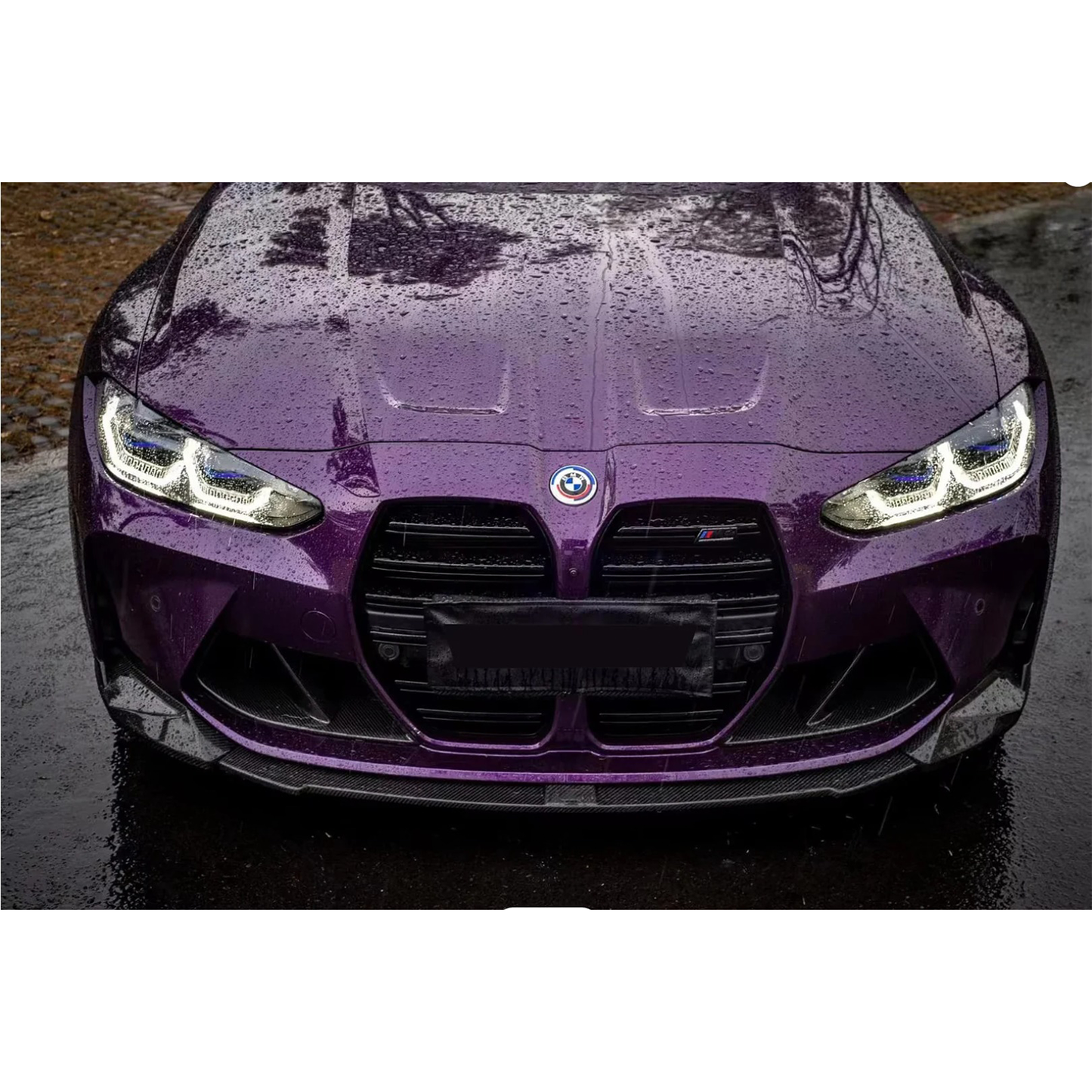 Prepreg Carbon Fiber TCH Front Lip for BMW G80 M3/G82 M4