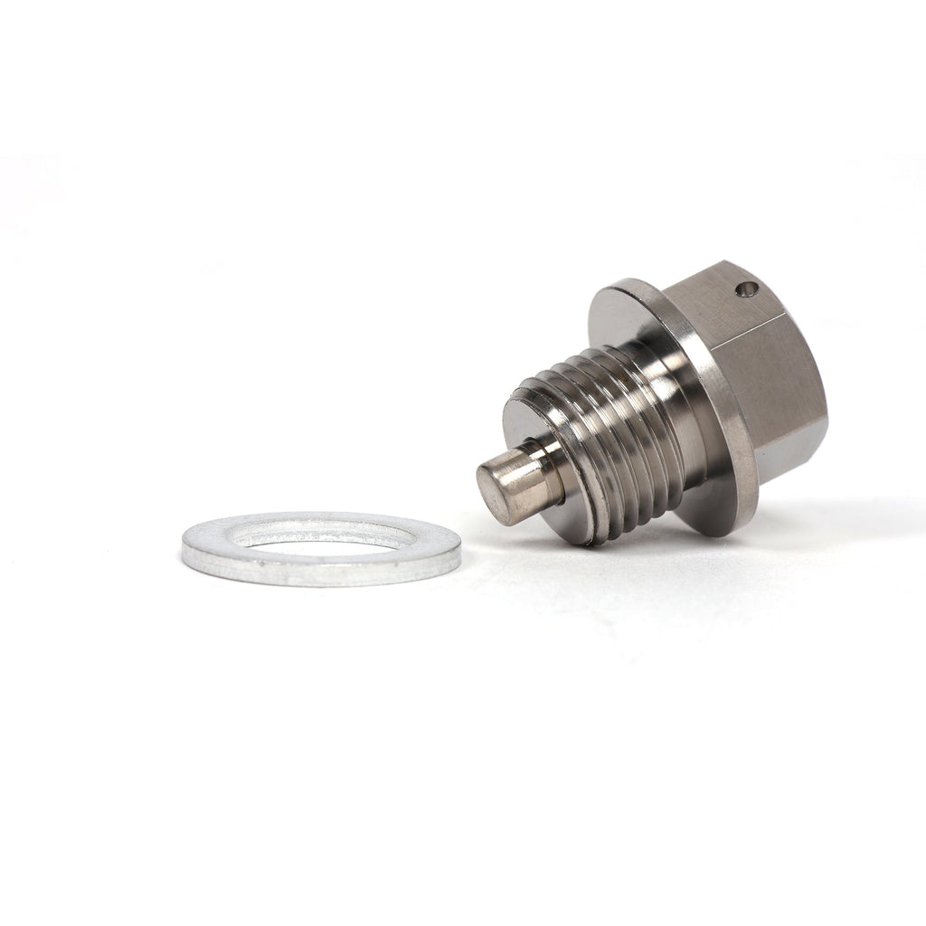 BLOX Racing Titanium Magnetic Oil Drain Plug - M16x1.50mm - Subaru and Toyota FA20