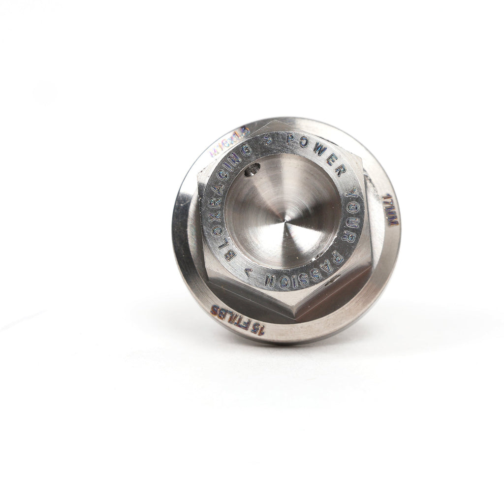 BLOX Racing Titanium Magnetic Oil Drain Plug - M16x1.50mm - Subaru and Toyota FA20