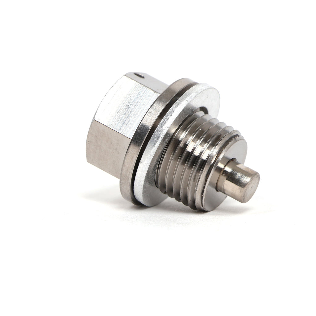 BLOX Racing Titanium Magnetic Oil Drain Plug - M16x1.50mm - Subaru and Toyota FA20