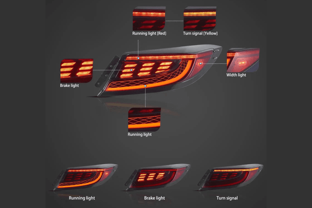 Toyota 86 GR86 Subaru BRZ Full LED Tail Lights Upgrade (2021 and Up)