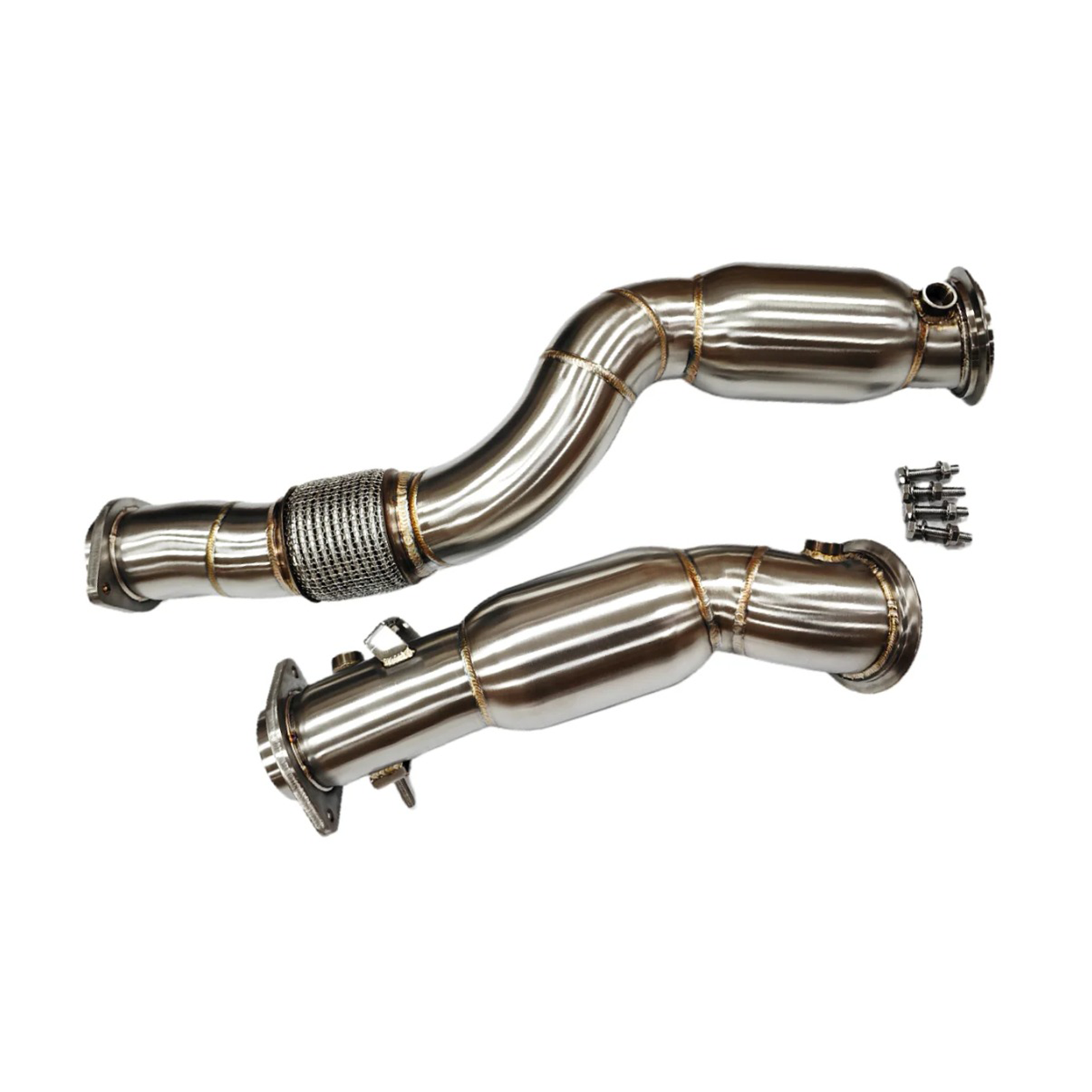 High-Flow Catted Exhaust Downpipes for BMW G8X M2/M3/M4