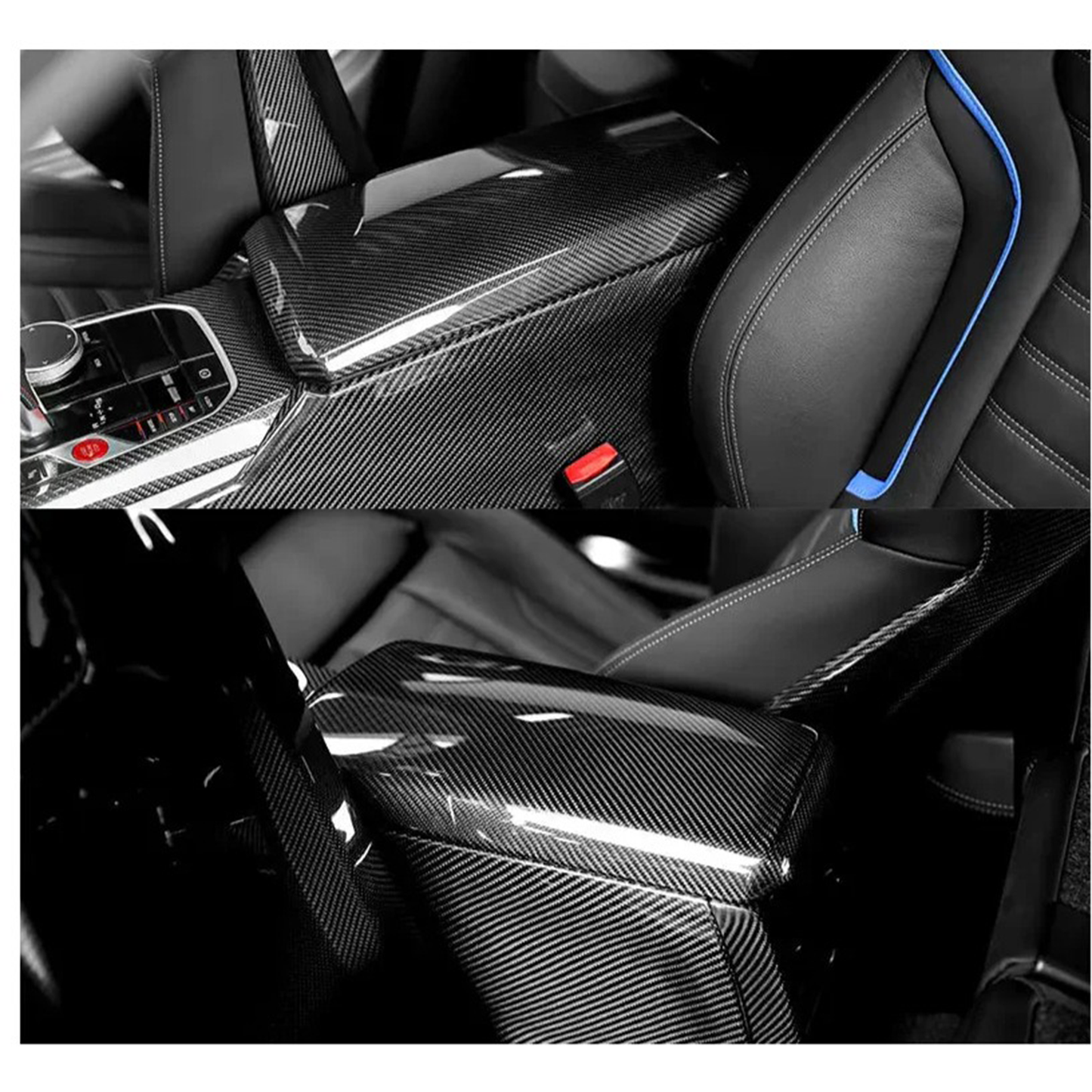 Prepreg Carbon Fiber Full Interior Panel Cover Kit for BMW G8X M2/M3/M4