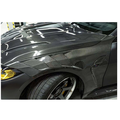 Carbon Fiber Front Vented Fenders for BMW G80 M3/G82 M4