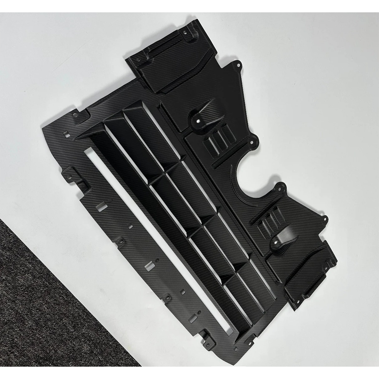Dry Carbon Fiber Vented Oil Cooler Guard for BMW G8X G80 M3/G82 M4