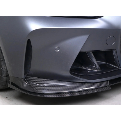 Dry Carbon Fiber Front Lip (OEM Mount) for BMW G80 M3/G82 M4