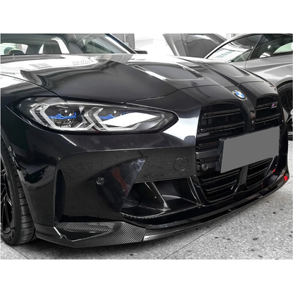 Dry Pre-Preg Carbon Fiber MP Style Front Lip for BMW G80 M3/G82 M4