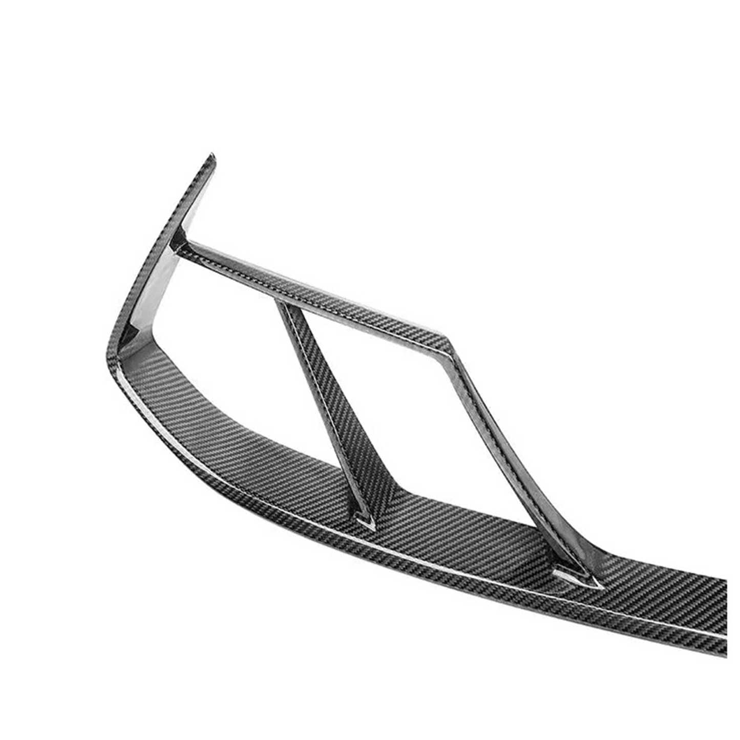Prepreg Carbon Fiber PT Style Front Bumper Trim for BMW G80 M3/G82 M4