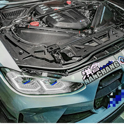 Carbon Fiber Headlamp Covers for BMW G80 M3/G82 M4/G87 M2