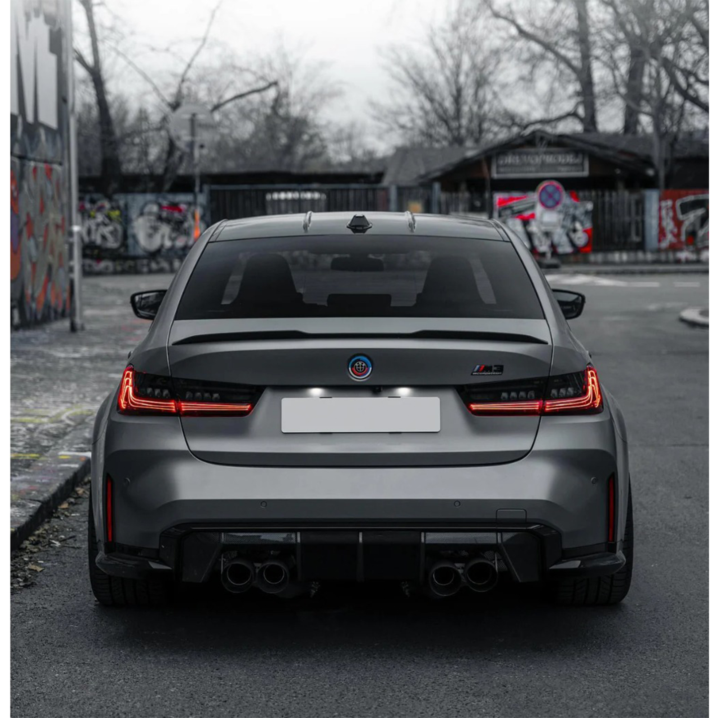 CSL Style Laser Taillights for BMW G80 M3 and G20 3 Series