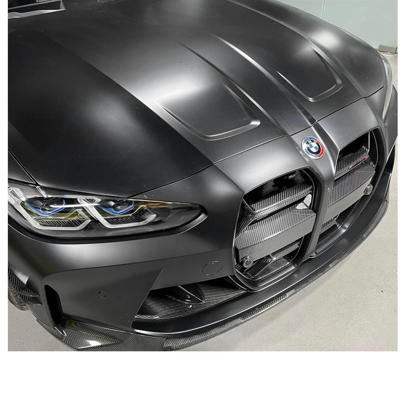 Dry Pre-Preg Carbon Fiber MP Style Front Lip for BMW G80 M3/G82 M4