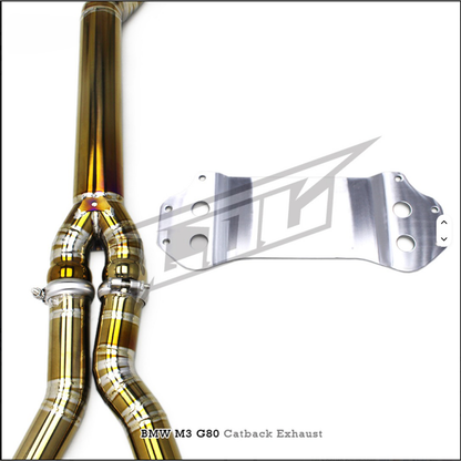 Valved Titanium Catback Exhaust System for BMW M3 G80/M4 G82