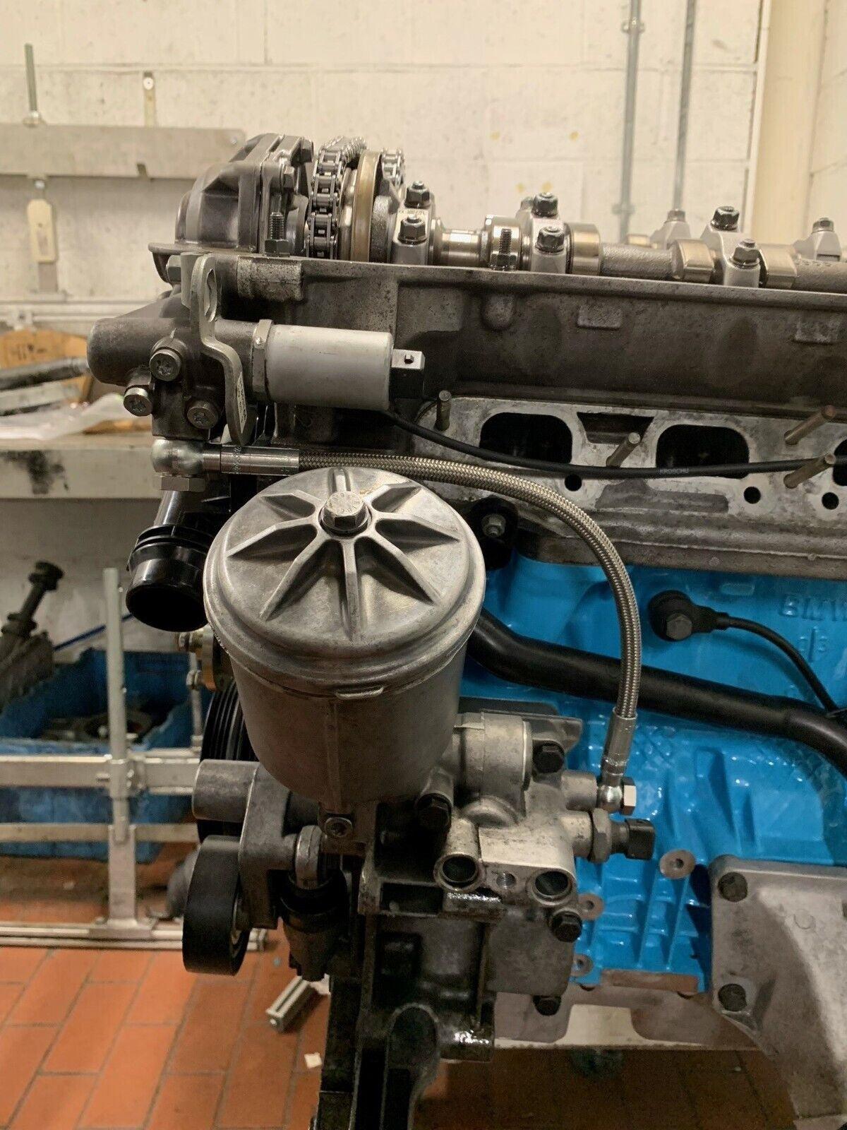 HEL Braided Vanos Oil Supply Line for BMW M50, M52, M54, S52 Engines with S50, S54 Oil Housing | House of Apex - House of Apex