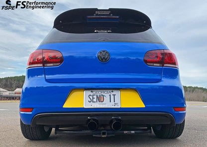 Volkswagen MK6 (2010-2014)  Golf GTI / R Rear Spoiler Extension V1 & V2
