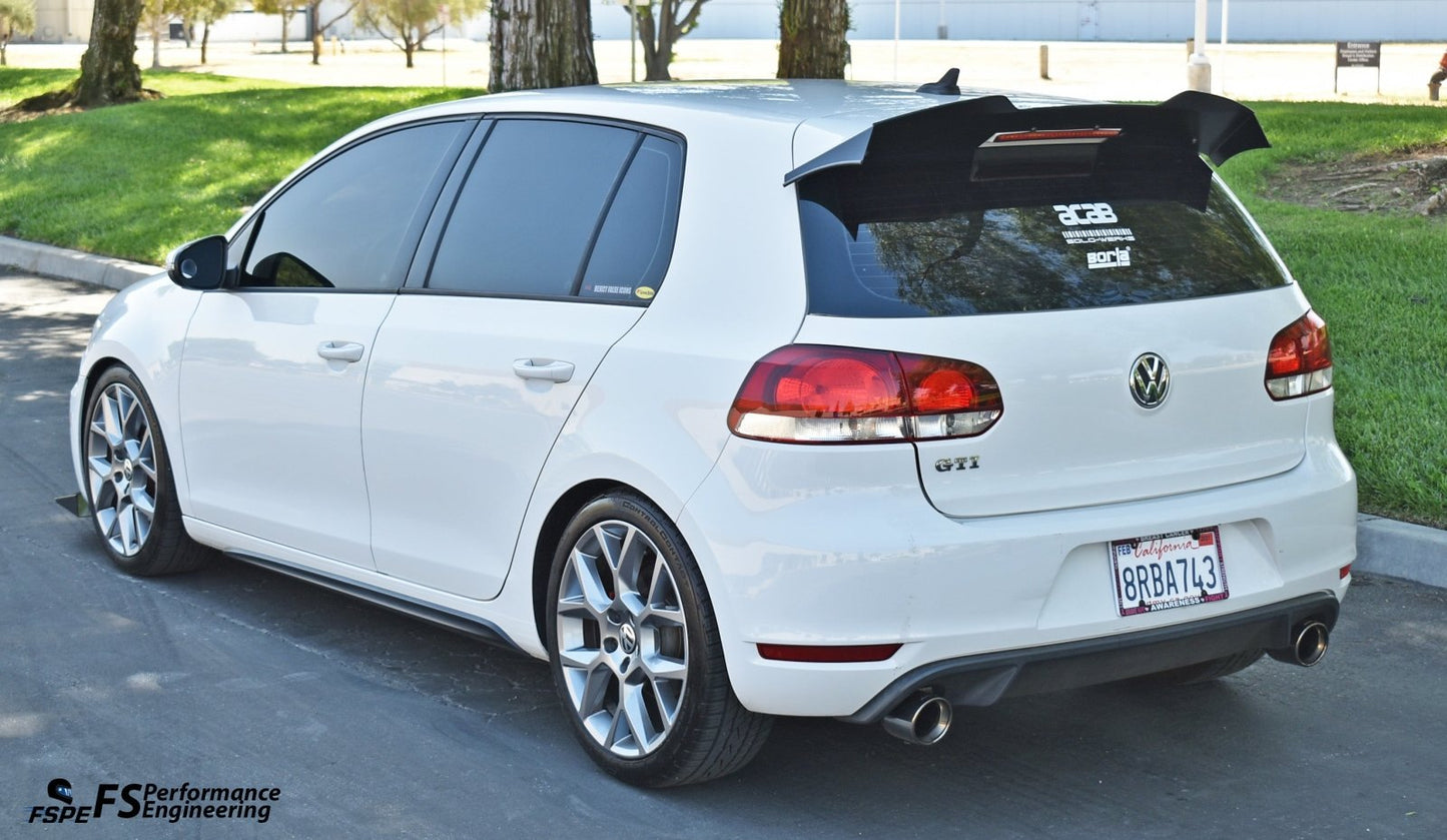 Volkswagen MK6 (2010-2014)  Golf GTI / R Rear Spoiler Extension V1 & V2