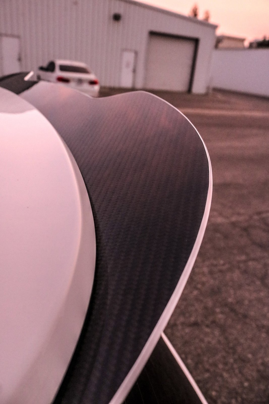 Volkswagen MK6 (2010-2014) Golf GTI / R Rear Spoiler Extension V3 - Carbon Fiber Edition