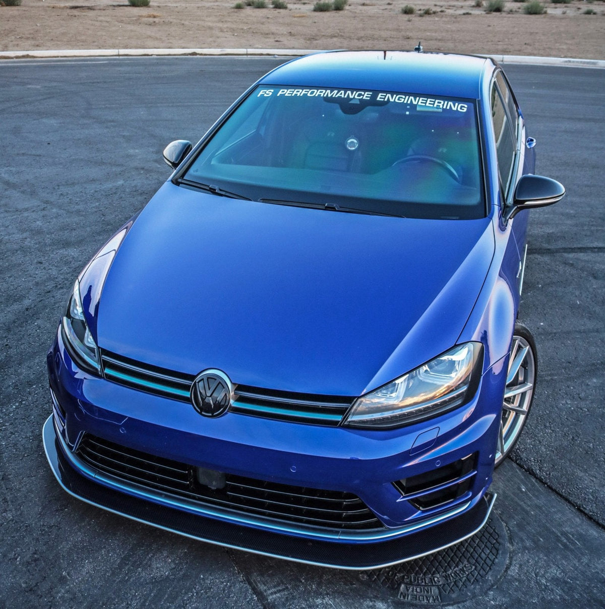 Volkswagen MK7 (2015-2017) Golf R Front Splitter