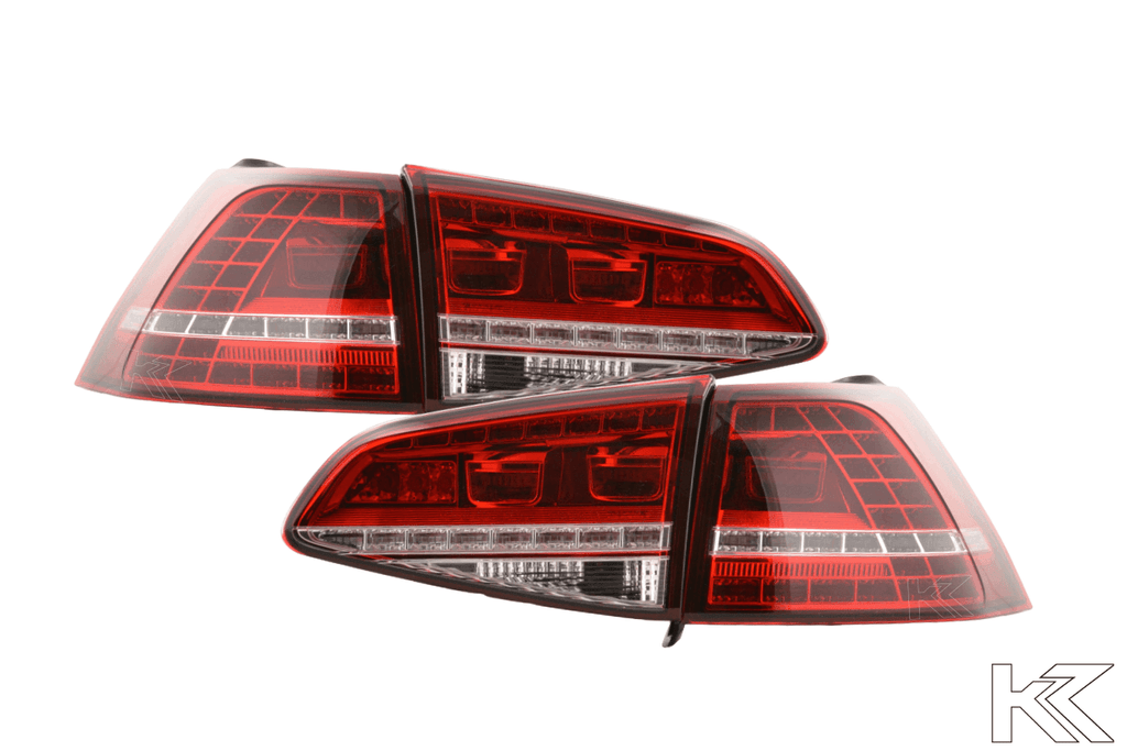Volkswagen MK7 Golf/GTI/R Red LED Tail Lights (12-17)