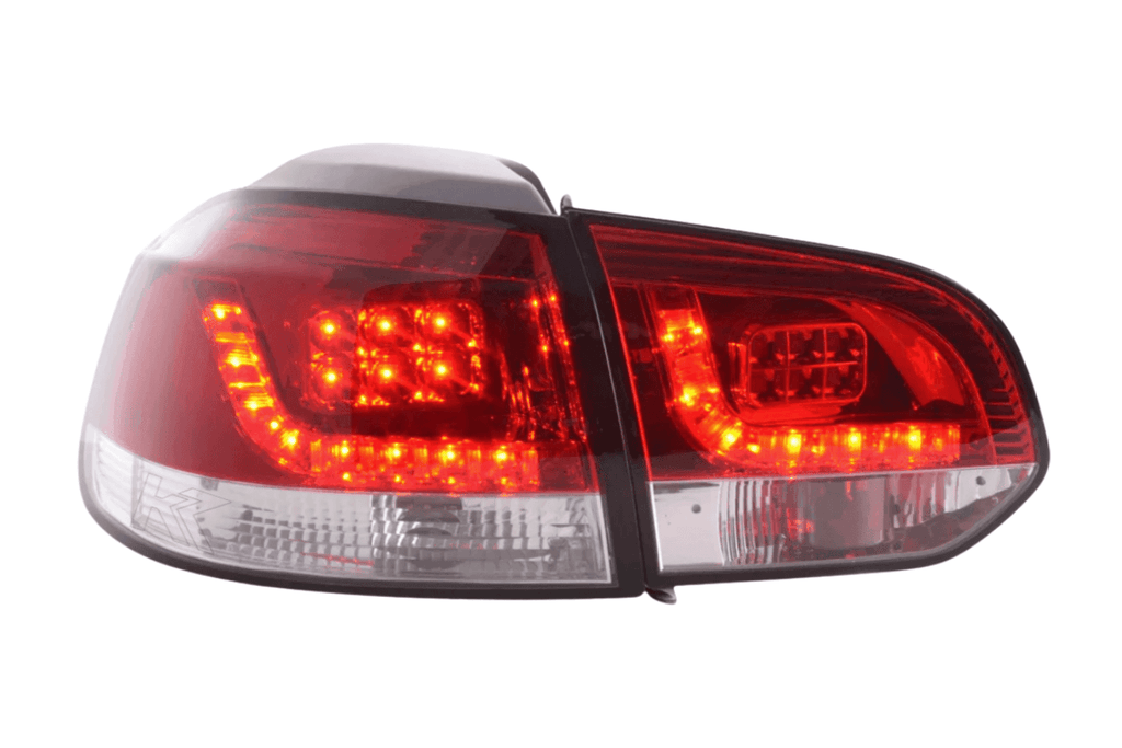 VW Golf MK6 GTI LED Red Tail Lights V2 (2008-2014)