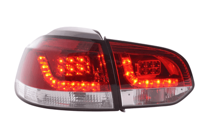 VW Golf MK6 GTI LED Red Tail Lights V2 (2008-2014)