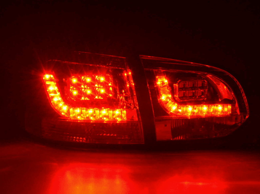 VW Golf MK6 GTI LED Red Tail Lights V2 (2008-2014)