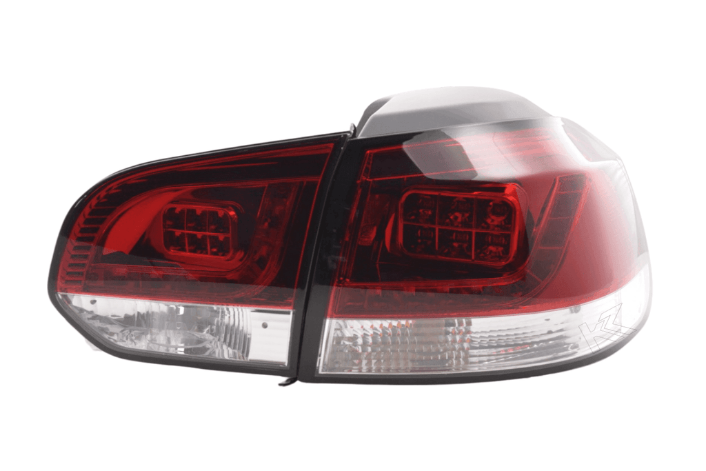 VW Golf MK6 GTI LED Red Tail Lights V2 (2008-2014)