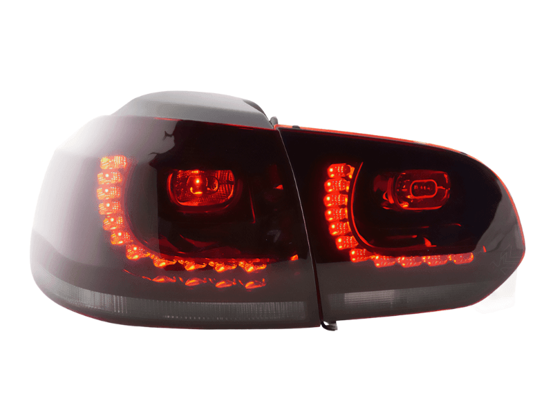 VW Golf MK6 GTI Red/Smoked - R Look - Upgrade Tail Lights (2008-2014)